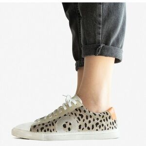 Oliver Cabell Leopard Print Sneakers
